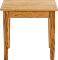 HAKU Möbel Beistelltisch rechteckig Holz schwarz 43,0 x 30,0 x 42,0 cm, 1 St.