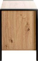 HAKU Möbel Konsole Nachttisch rechteckig MDF-Platte eiche 60,0 x 42,0 x 60,0 cm, 1 St.