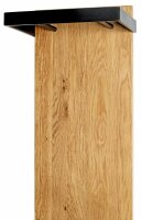 HAKU Möbel Wandgarderobe 54337 eiche Holz 5 Haken 35,0 x 175,0 cm, 1 St.