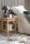 HAKU Möbel Konsole Nachttisch rechteckig Massivholz eiche 50,0 x 40,0 x 60,0 cm, 1 St.
