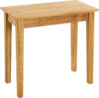 HAKU Möbel Beistelltisch rechteckig Holz schwarz...