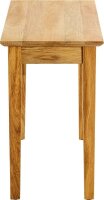 HAKU Möbel Beistelltisch rechteckig Holz schwarz 56,0 x 30,0 x 52,0 cm, 1 St.