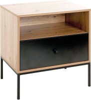 HAKU Möbel Konsole Nachttisch rechteckig MDF-Platte...