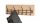 HAKU Möbel Wandgarderobe 54440 eiche Holz 7 Haken 60,0 x 20,0 cm, 1 St.