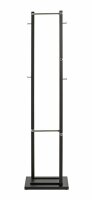 HAKU Möbel Kleiderständer 54527 schwarz Metall 10 Haken 40,0 x 175,0 cm, 1 St.