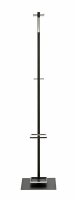 HAKU Möbel Kleiderständer 54553 schwarz Metall 8 Haken 35,0 x 175,0 cm, 1 St.