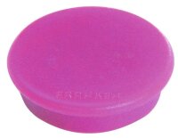 FRANKEN MagFun Magnete farbsortiert, Kunststoff Ø 3,2 x 0,7 cm, 10 St.