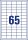AVERY Zweckform Etiketten 3666-200 weiß 38,0 x 21,2 mm, 220 Blatt