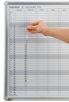 FRANKEN Datumsstreifen transparent für Jahresplaner
