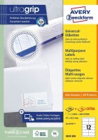 AVERY Zweckform Etiketten 3659-200 weiß 97,0 x 42,3...