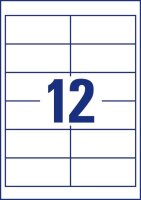 AVERY Zweckform Etiketten 3659-200 weiß 97,0 x 42,3 mm, 220 Blatt