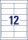 AVERY Zweckform Etiketten 3659-200 weiß 97,0 x 42,3 mm, 220 Blatt