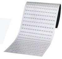 FRANKEN JK1203 Magnetbänder weiß 19,1 x 69,5...