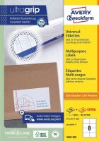 AVERY Zweckform Etiketten 3660-200 weiß 97,0 x 67,7...