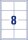 AVERY Zweckform Etiketten 3660-200 weiß 97,0 x 67,7 mm, 220 Blatt