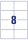 AVERY Zweckform Etiketten 3427-200 weiß 105,0 x 74,0 mm, 220 Blatt