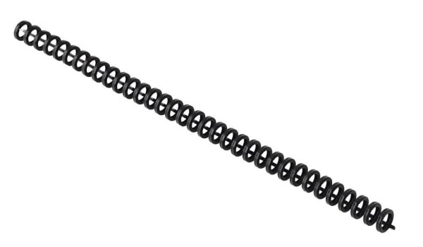 GBC Kunststoffbinderücken ClickBind schwarz für 45 Blatt, 50 St.