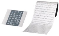 FRANKEN EuroLine 5000 Magnetbänder weiß 12,7 x...