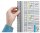FRANKEN EuroLine 5000 Magnetbänder weiß 12,7 x 42,0 cm, 1 Set