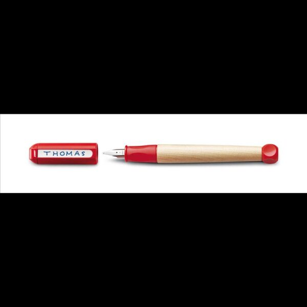 LAMY abc Patronenfüller rot/ahorn A (für Anfänger), 1 St.