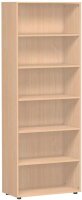 geramöbel Aktenregal buche 80,0 x 40,0 x 216,0 cm, 1...