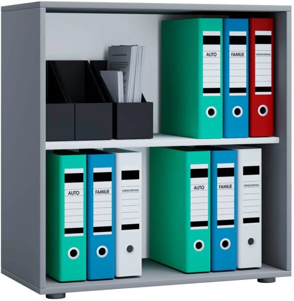 VCM my office Aktenregal L grau 70,0 x 37,0 x 74,0 cm, 1 St.