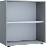 VCM my office Aktenregal L grau 70,0 x 37,0 x 74,0 cm, 1 St.
