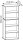 VCM my office Aktenregal XXL weiß 70,0 x 37,0 x 178,0 cm, 1 St.