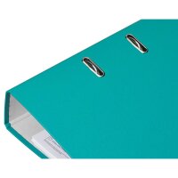 DONAU Klassik Ordner türkis Karton 7,5 cm DIN A4, 1 St.