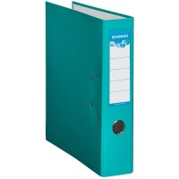 DONAU Klassik Ordner türkis Karton 7,5 cm DIN A4, 1 St.
