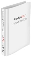 FolderSys Ringbuch 4-Ringe transparent 4,0 cm DIN A4, 1 St.