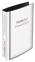 FolderSys Ringbuch 4-Ringe schwarz 4,0 cm DIN A4, 1 St.