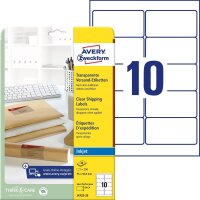 AVERY Zweckform Folien-Versandetiketten J4722-25...