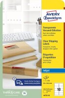 AVERY Zweckform Folien-Versandetiketten J4722-25...
