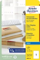 AVERY Zweckform Folien-Versandetiketten J8567-25...
