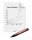 Legamaster Flipchart-Folie Magic-Chart Flipchart kariert 60,0 x 80,0 cm, 25 Blatt