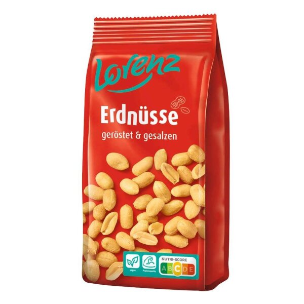 Lorenz Erdnüsse geröstet, gesalzen  200,0 g, 1 St.