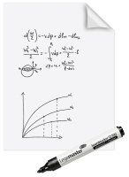 Legamaster Flipchart-Folie Magic-Chart Whiteboard blanko...