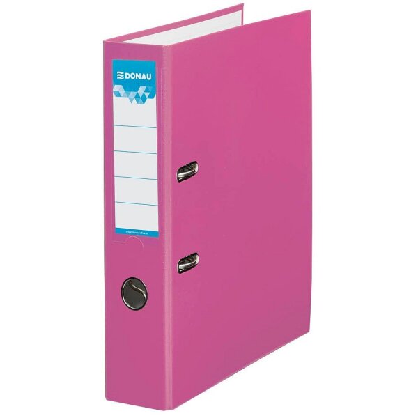 DONAU Klassik Ordner pink Karton 7,5 cm DIN A4, 1 St.