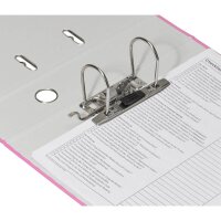DONAU Klassik Ordner pink Karton 7,5 cm DIN A4, 1 St.