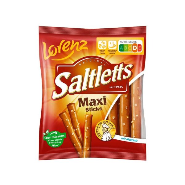Saltletts Maxi Sticks Salzstangen 125,0 g, 1 St.