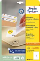 AVERY Zweckform Etiketten L4735REV-25 weiß 210,0 x...