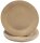 PROnappe Pappteller braun Ø 23,0 cm, 20 St.