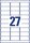 AVERY Zweckform Etiketten L4737REV-25 weiß 63,5 x 29,6 mm, 30 Blatt