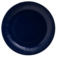 PROnappe Pappteller marineblau Ø 23,0 cm, 20 St.