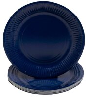 PROnappe Pappteller marineblau Ø 23,0 cm, 20 St.