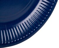PROnappe Pappteller marineblau Ø 23,0 cm, 20 St.