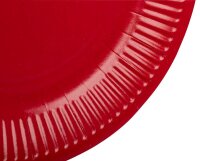 PROnappe Pappteller rot Ø 23,0 cm, 20 St.