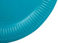PROnappe Pappteller türkis Ø 23,0 cm, 20 St.