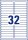 AVERY Zweckform Etiketten L6031REV-25 weiß 96,0 x 16,9 mm, 30 Blatt